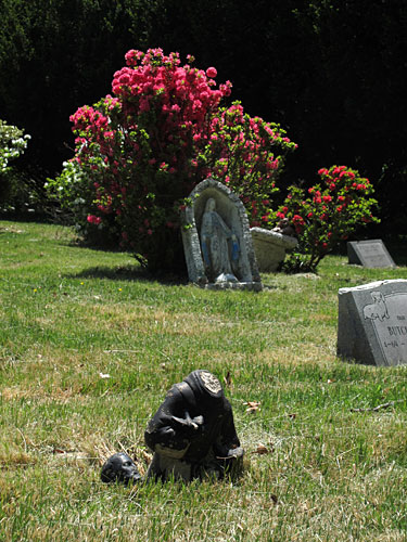 Headless St. Francis of Assisi. (May 2013)