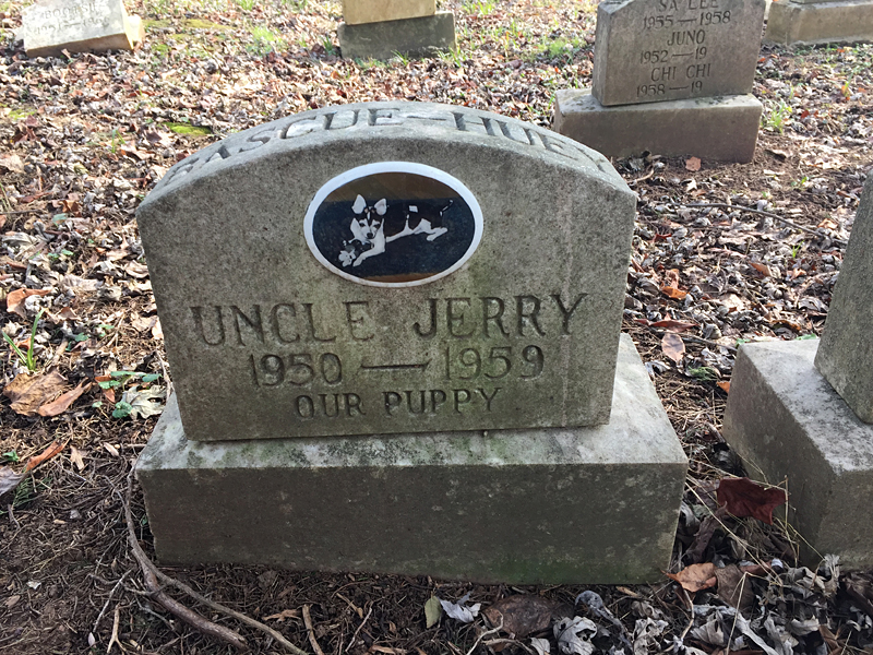 Uncle Jerry 1950-1959 Our Puppy. (December 2018)