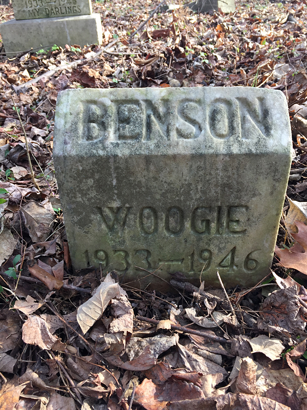 Woogie 1933-1946. [Benson] (December 2018)